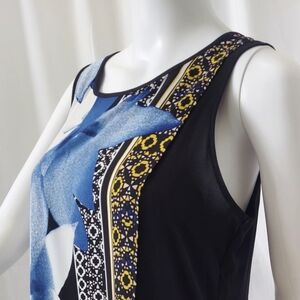 Elegant Summer Sleeveless Floral Dress